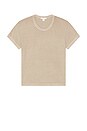 view 6 of 7 Shrunken Short Sleeve Tee in Overcast Pigment