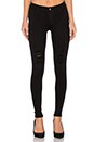 view 1 of 3 JEAN SKINNY TWIGGY DANCER in Black Flex Destructed