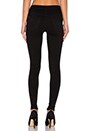view 3 of 3 JEAN SKINNY TWIGGY DANCER in Black Flex Destructed