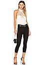 view 4 of 4 JEAN SKINNY CROPPED HIGH CLASS in Flat Black