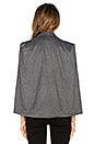 view 3 of 3 Cape Blazer in Charcoal Flannel