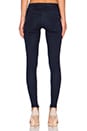 view 3 of 3 James Twiggy Slip On Legging in Blue Velvet