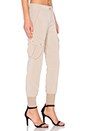 view 3 of 4 Boyfriend Cargo Pant in Sand Chino