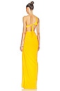 view 4 of 4 Andrina Dress in Solid Yellow