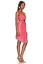 view 2 of 4 Mini Minnie Dress in Fushia Metallic Knit