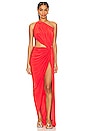 view 1 of 3 Disa Gown in Orange