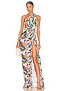 view 1 of 3 Disa Gown in Geo Print