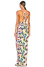 view 3 of 3 Disa Gown in Geo Print