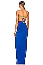 view 3 of 3 Roma Gown in Royal Blue
