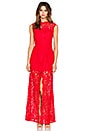 view 1 of 3 ROBE DE SOIRÉE in Red