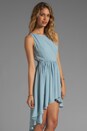 view 3 of 5 Allondra Dress in Pale Blue
