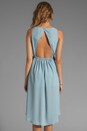 view 4 of 5 Allondra Dress in Pale Blue