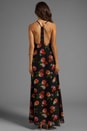 view 3 of 5 Rhiannon Maxi Tank Dress in Black Floral