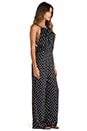 view 2 of 3 Queenie Jumpsuit in Polka Dot