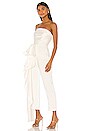 view 3 of 4 Sky Jumpsuit in White & Light Ivory