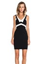 view 1 of 5 Bentley Dress in Black/Soft Pink in Black & Soft Pink