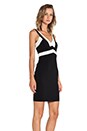 view 2 of 5 Bentley Dress in Black/Soft Pink in Black & Soft Pink