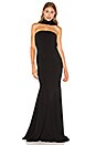 view 1 of 4 Brooklyn Gown in Black