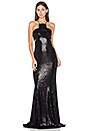 view 1 of 4 Accra Gown in Black