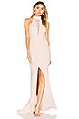 view 1 of 3 Bezos Gown in Sand & Sand