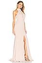 view 2 of 3 Bezos Gown in Sand & Sand
