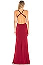 view 3 of 3 x REVOLVE Douglas Gown in Burgundy