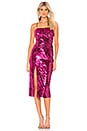 view 1 of 3 Maurice Dress in Bright Fuchsia