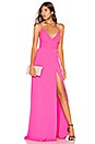 view 1 of 3 Turner Gown in Flamingo