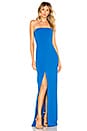 view 1 of 3 Martell gown in Bright Cobalt