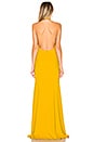 view 3 of 3 Lena Gown in Marigold