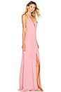 view 2 of 3 VESTIDO LARGO LENA in Antique Pink