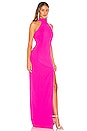 view 2 of 3 Carlah Dress in Bright Fuchsia