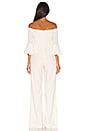 Combinaison Blanche Jambes Larges Hors-épaule Jay Godfrey - Taille 2 - Neuf Sans étiquettes