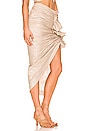 view 2 of 4 Issa Skirt in Champagne Metallic