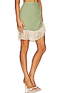 view 2 of 4 Valencia Mini Skirt in Eucalyptus