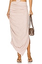 view 1 of 7 Novie Skirt in Pink Check
