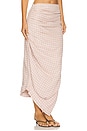 view 3 of 7 Novie Skirt in Pink Check