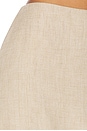 view 6 of 6 Adrienne Mini Skirt in Parchment
