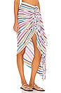 view 2 of 4 Tulum Skirt in Rainbow