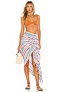 view 4 of 4 Tulum Skirt in Rainbow