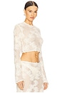view 2 of 4 Agustina Top in Ivory