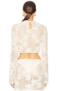 view 3 of 4 Agustina Top in Ivory