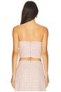 view 3 of 4 Orchid M Top in Pink Check
