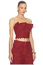 view 2 of 5 Elysia Top in Sangria