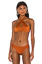 view 1 of 4 Sophia Bikini Top in Brown Sugar