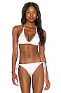 view 1 of 4 X REVOLVE Taylor Bikini Top in Pearl
