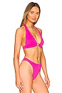 view 2 of 4 Nicole Bikini Top in Fuchsia