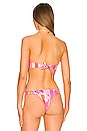view 3 of 4 Hanna Bikini Top in Bauhaus Pink
