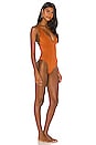 view 2 of 3 Amber One Piece in Brown Sugar