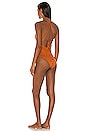 view 3 of 3 Amber One Piece in Brown Sugar